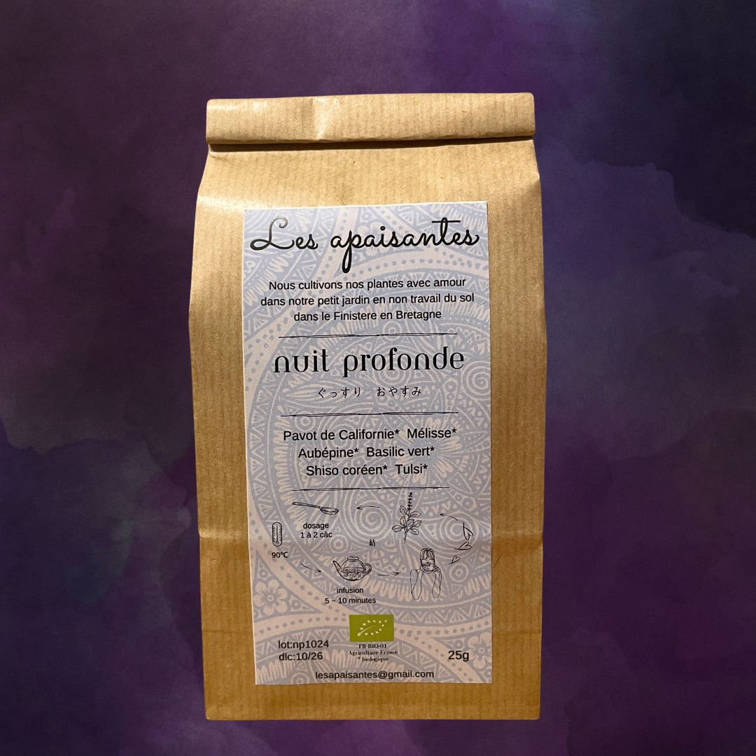 -Organic herbal blend- Nuit profonde