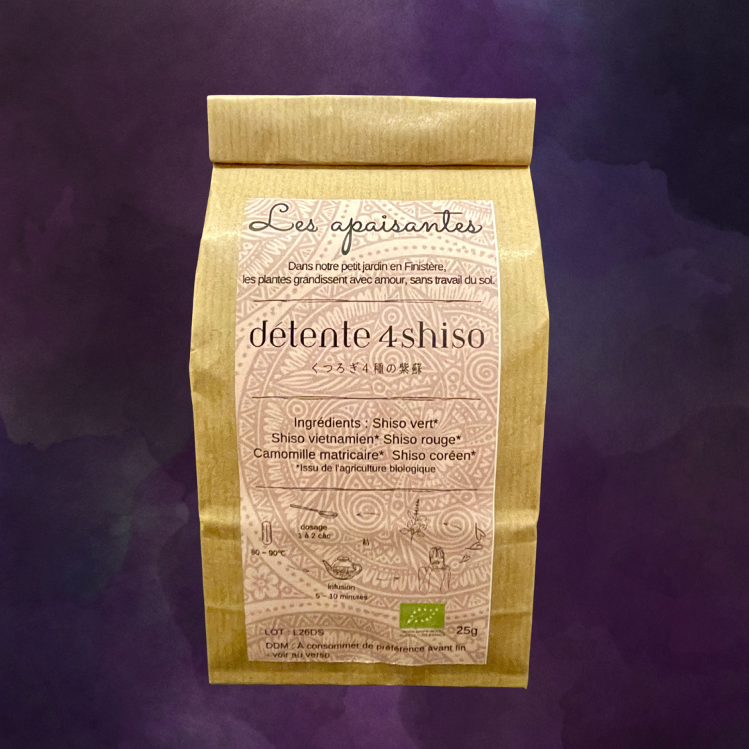 -Organic herbal blend- Détente 4 Shiso