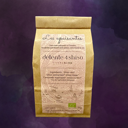 -Organic herbal blend- Détente 4 Shiso