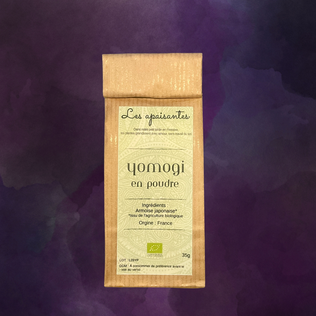 Organic Yomogi (Japanese mugwort) powder