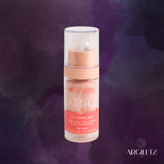 - 高品質フレンチクレイ ARGILETZ -  Crème de jour à l’argile rose ピンククレイのデイクリーム