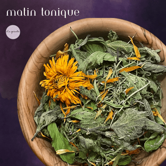 -Organic Herbal blend-  Matin tonique