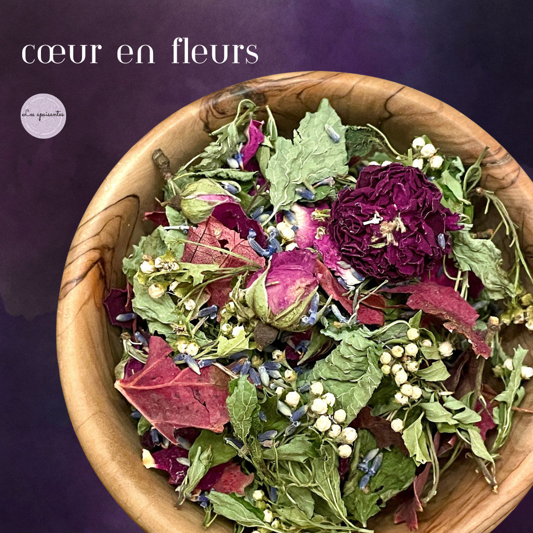- Tisane BIO -  Cœur en fleurs  【Édition limitée】